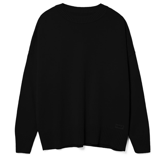 [Джемпер оверсайз унисекс Stated в сумке, черный, размер L/XL]