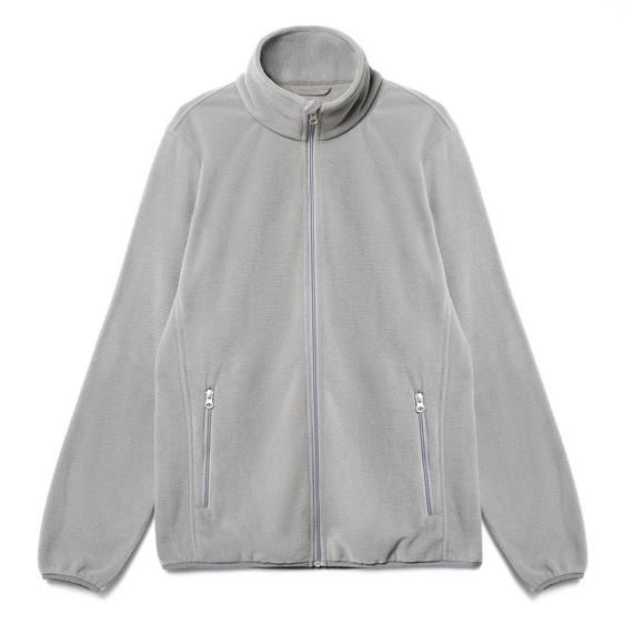 [Куртка флисовая унисекс Nesse, серая, размер XL/XXL]