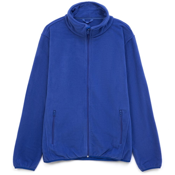 [Куртка флисовая унисекс Nesse, синяя, размер XL/XXL]