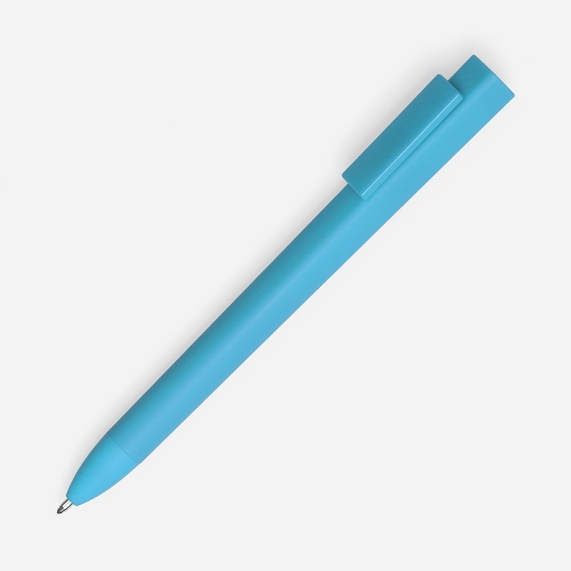 [Ручка шариковая Swiper SQ Soft Touch, голубая]