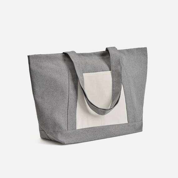 [Шопер Shophop, серый с неокрашенным]
