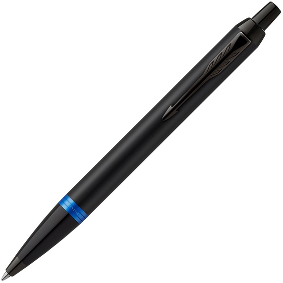 [Ручка шариковая Parker IM Professionals Marine Blue BT, черная с синим]