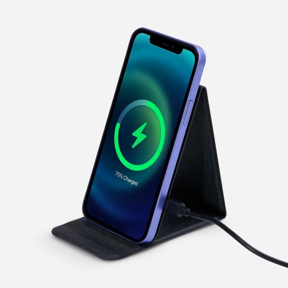 [Подставка для смартфона с беспроводной зарядкой Kickstand, серая]