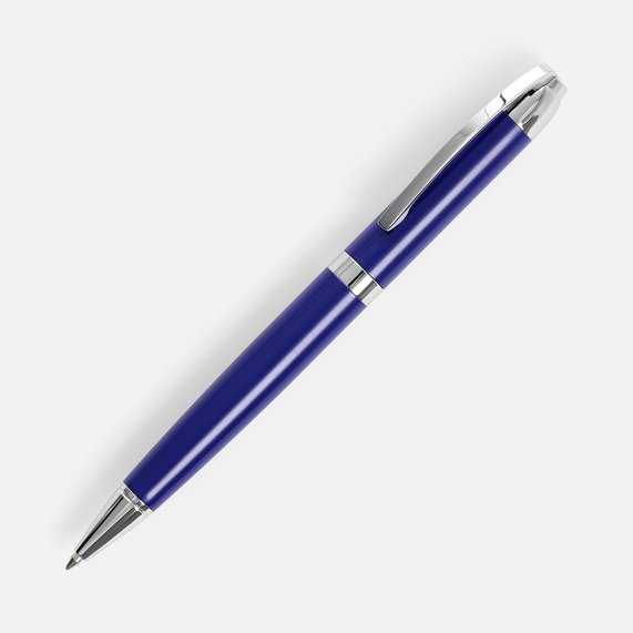 [Ручка шариковая Razzo Chrome, ver.2, синий]