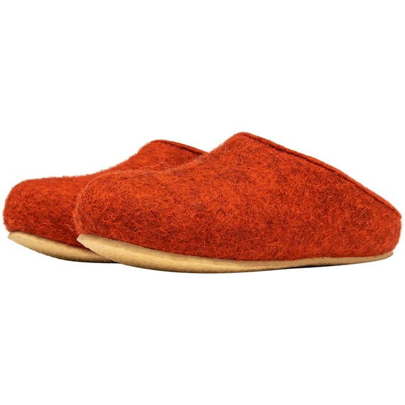 [Домашние валенки Step, красно-коричневые (терракот), размер 39]