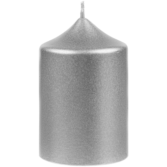[Свеча Lagom Care Metallic, серебристая]