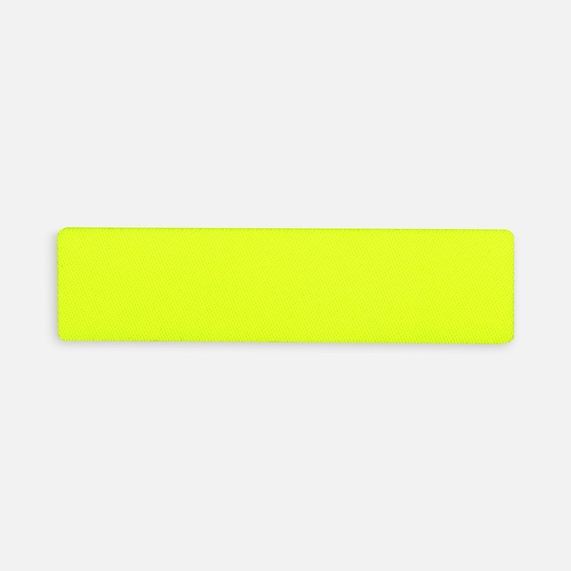 [Наклейка тканевая Lunga, S, желтый неон]