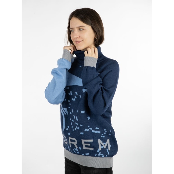 [Свитер на заказ Tricksy Net Reglan, полушерсть, размер XXL]
