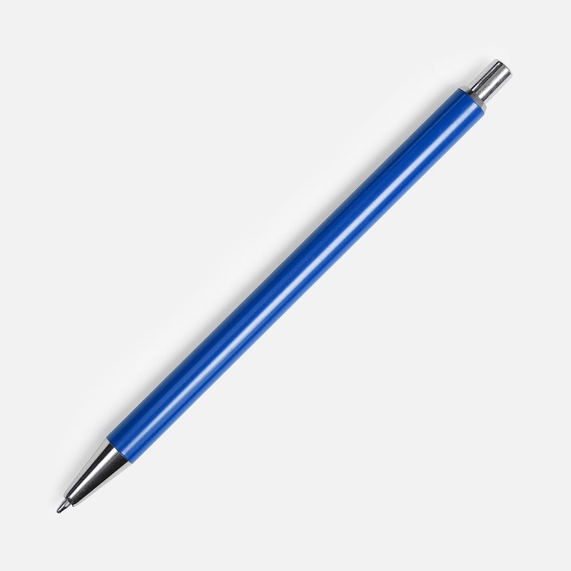 [Ручка шариковая Slim Beam, ярко-синяя]