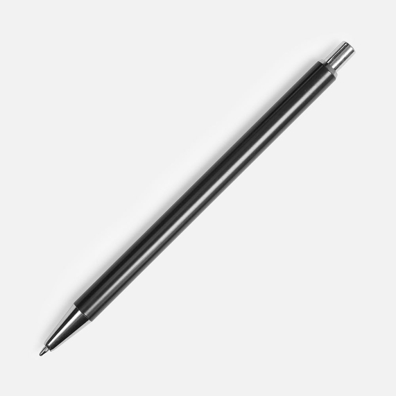 [Ручка шариковая Slim Beam, черная]