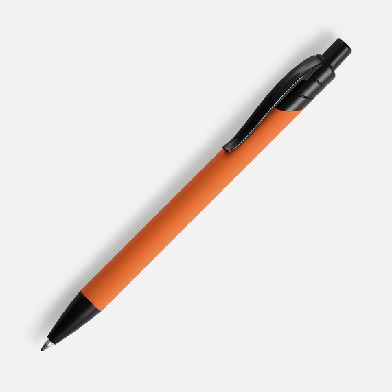 [Ручка шариковая Undertone Black Soft Touch, оранжевая]