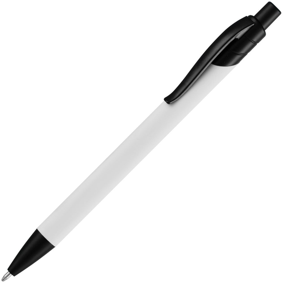 [Ручка шариковая Undertone Black Soft Touch, белая]