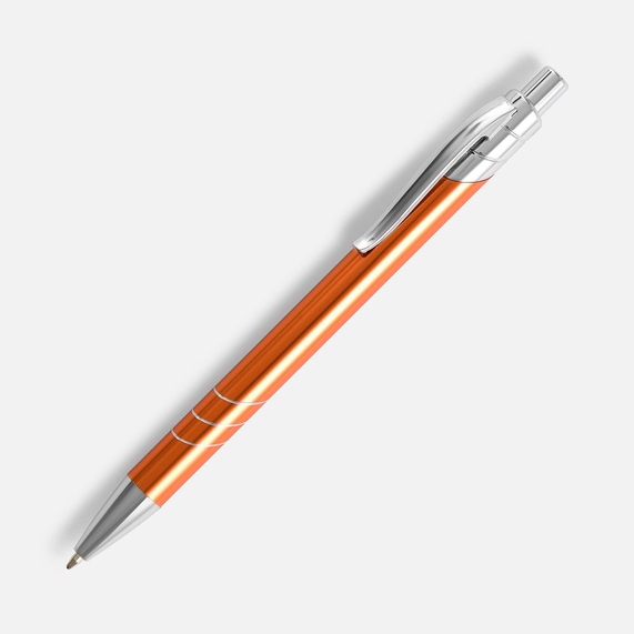 [Ручка шариковая Undertone Metallic, оранжевая]