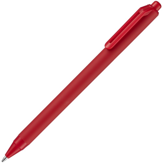 [Ручка шариковая Cursive Soft Touch, красная]