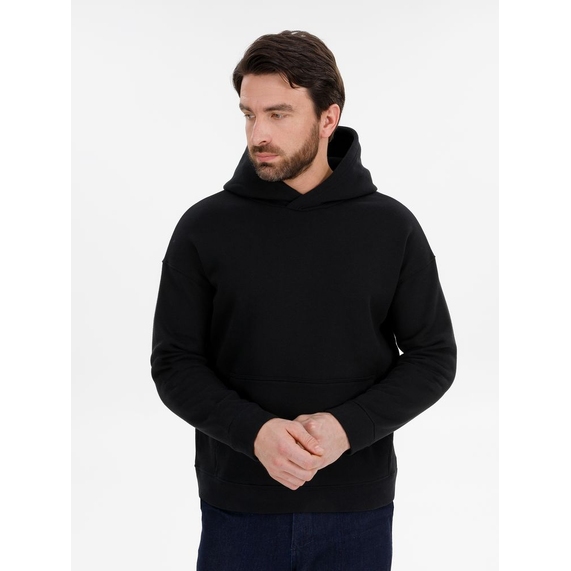 [Худи оверсайз унисекс Snuggie, черное, размер XL/XXL]