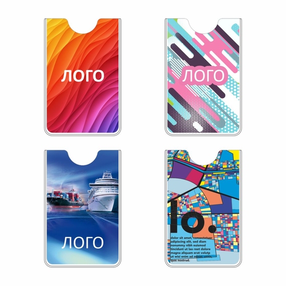 [Чехол для карты с RFID-защитой на заказ, ПВХ]
