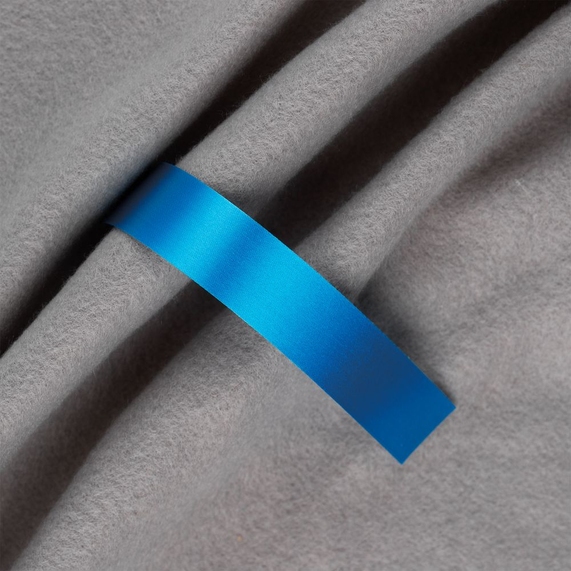 [Лента сатиновая Satin 20 M, голубая, 70 см]