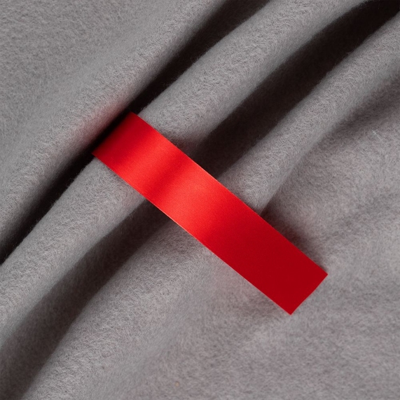 [Лента сатиновая Satin 20 M, красная, 90 см]