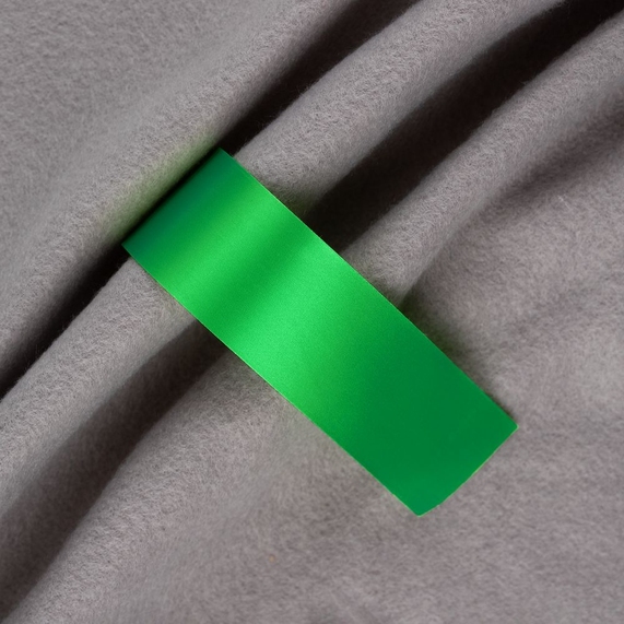 [Лента сатиновая Satin 35 XL, зеленая, 160 см]