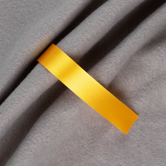 [Лента сатиновая Satin 20 XXL, желтая, 220 см]