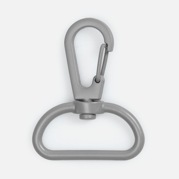 [Застежка-карабин Snap Hook, L, серая]