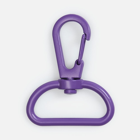 [Застежка-карабин Snap Hook, L, фиолетовая]