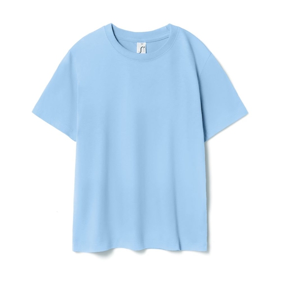 [Футболка детская Regent Kids 150 голубая, на рост 142-152 см (12 лет)]