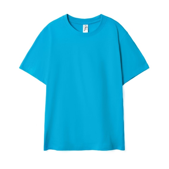 [Футболка детская Regent Kids 150 бирюзовая, на рост 130-140 см (10 лет)]