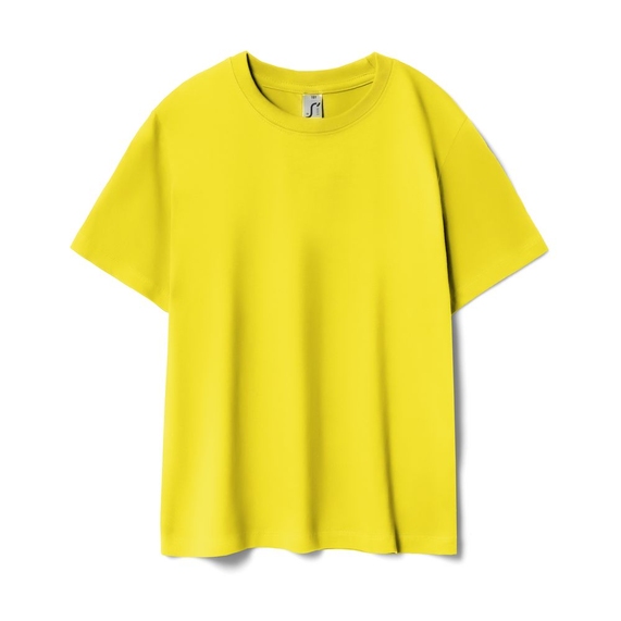 [Футболка детская Regent Kids 150 желтая (лимонная), на рост 118-128 см (8 лет)]
