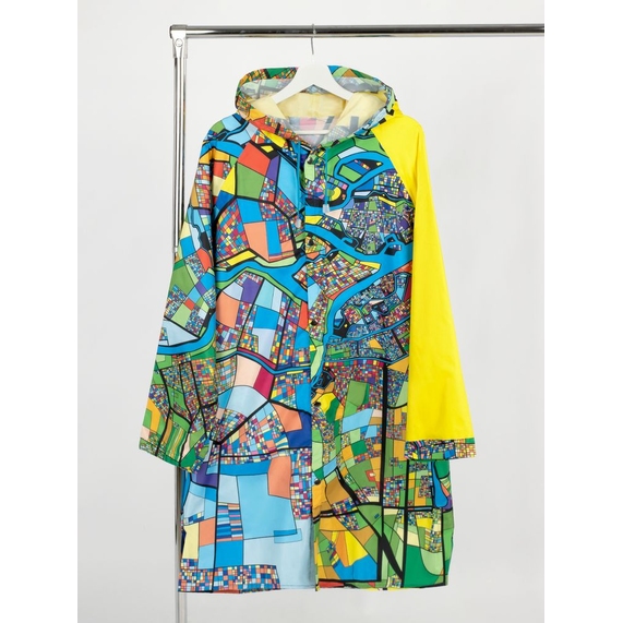 [Дождевик классический RainCoat на заказ, разноцветный, единый размер]