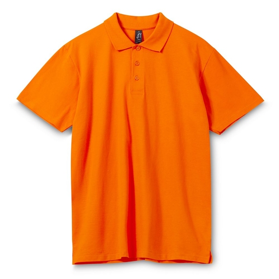 [Рубашка поло мужская Spring 210 оранжевая, размер XXL]