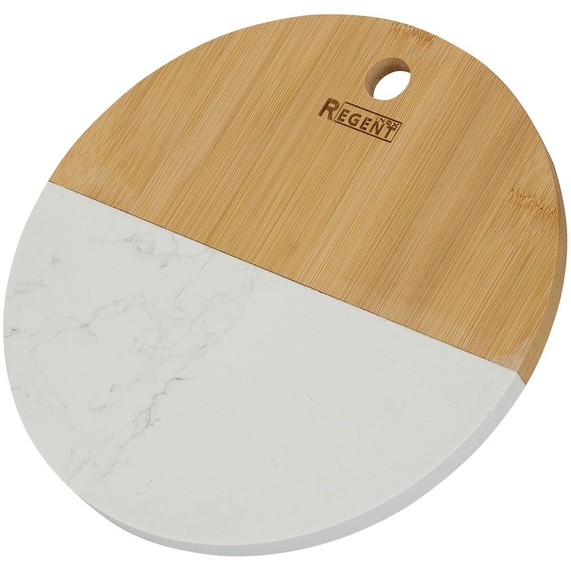 [Доска разделочная Linea Bamboo, круглая]