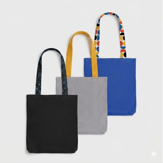 [Шопер-конструктор Bolsa с широкими ручками для полноцветной печати]