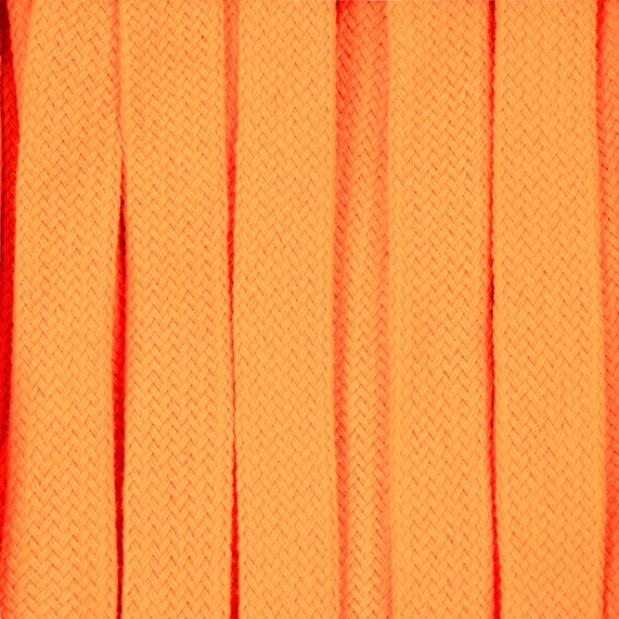 [Плоский шнур Cord L, оранжевый неон, 120 см]