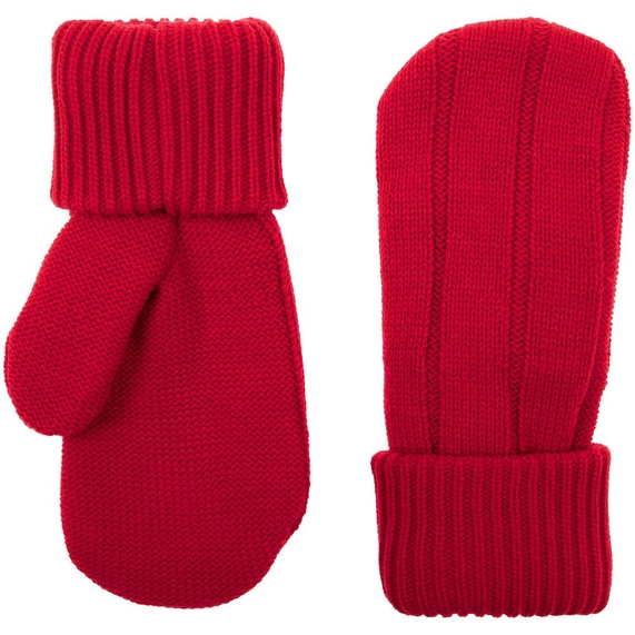 [Варежки Knit Beat, красные, размер S/M]