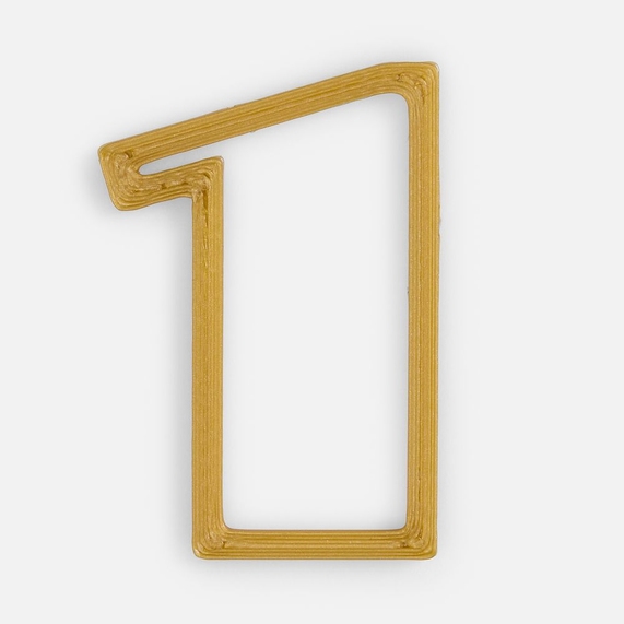[Подвеска Symbol, 3D-печать на заказ, цифра 1]