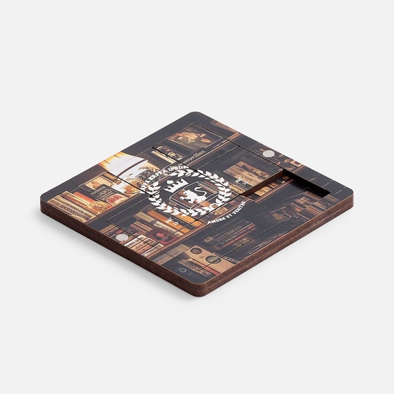 [Головоломка-пятнашки с крышкой PuzzleBox на заказ]