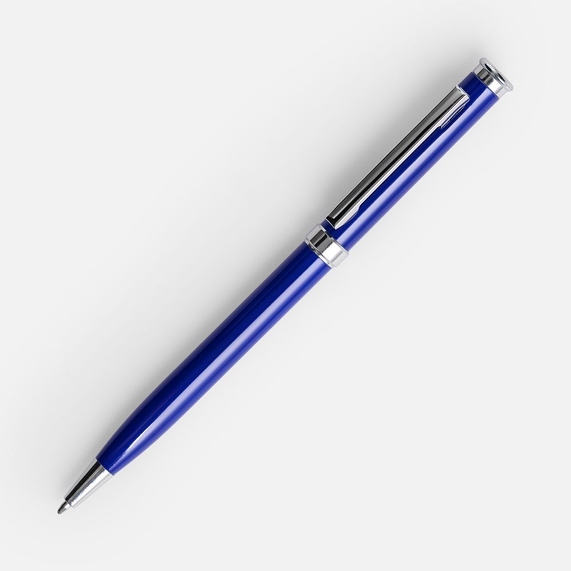 [Ручка шариковая Finn Chrome, синяя]