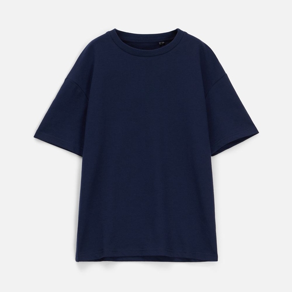 [Футболка унисекс Durington, темно-синяя, размер 3XL/4XL]