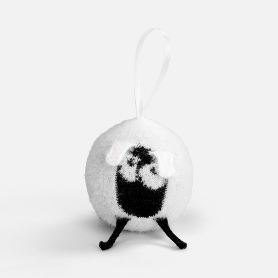 [Вязаный шарик Sheeply, белый]