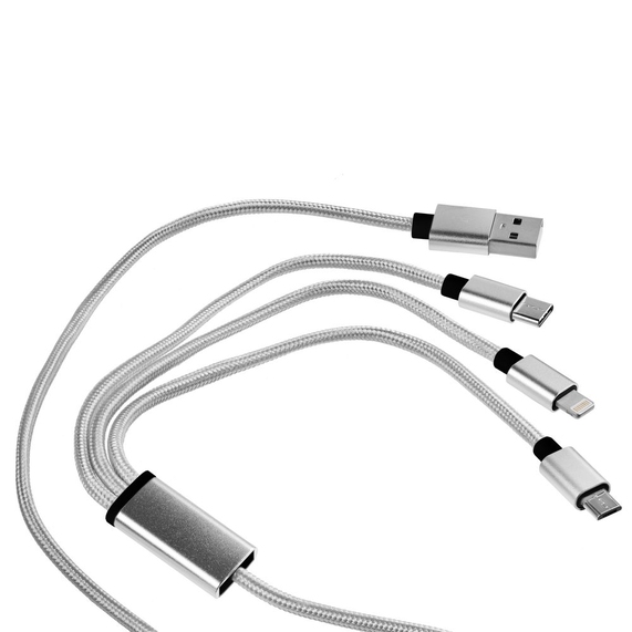 [Кабель Triple Charge в футляре]