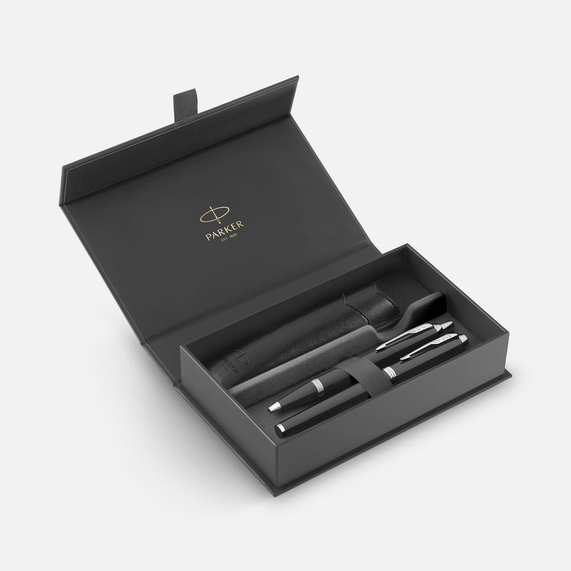 [Набор Parker IM Essential Black CT, черный]