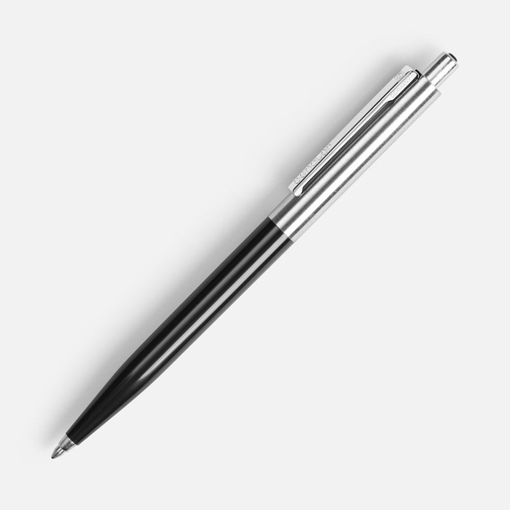[Ручка шариковая Senator Point Metal, ver.2, черная]