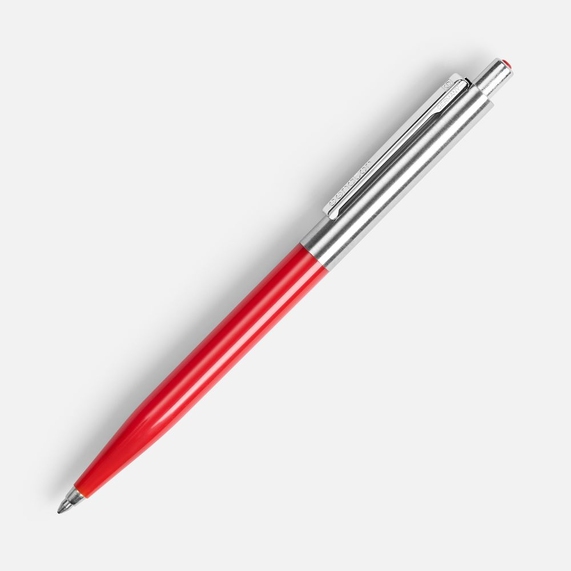 [Ручка шариковая Senator Point Metal, ver.2, красная]