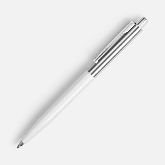 [Ручка шариковая Senator Point Metal, ver.2, белая]