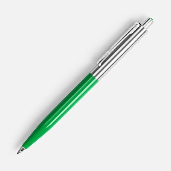 [Ручка шариковая Senator Point Metal, ver.2, зеленая]