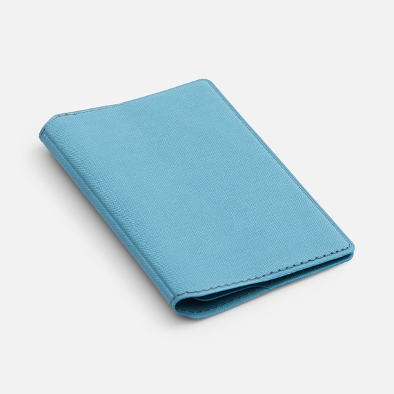 [Обложка для паспорта Detalli, голубая]