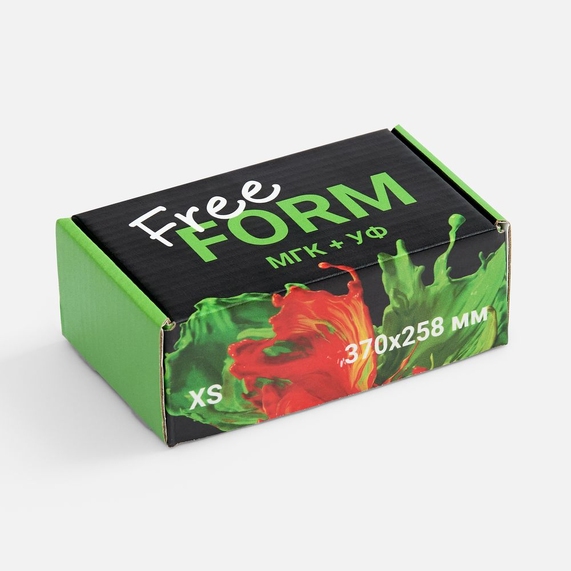 [Коробка Freeform с печатью на заказ, размер XS]