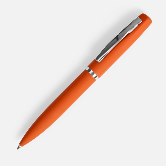 [Ручка шариковая Bolt Soft Touch, оранжевая]