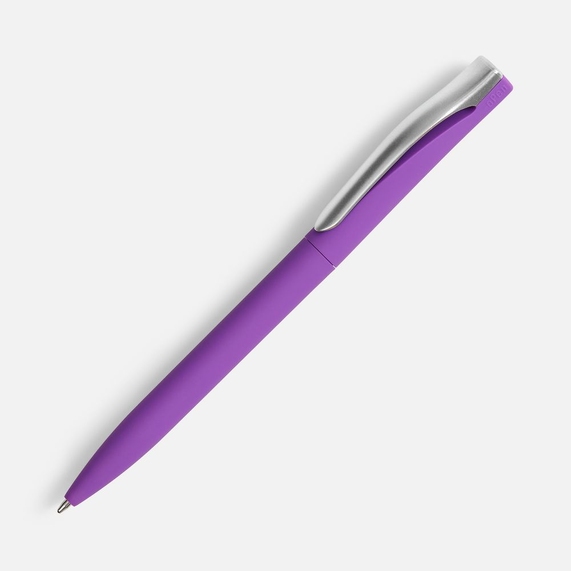 [Ручка шариковая Pin Soft Touch, ver.2, фиолетовая]